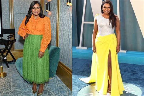 Mindy Kaling And Other Stars Who Lost Weight The。